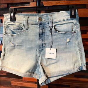Sneak Peek Blue Jean Shorts Distressed Vintage Style NWT - Small